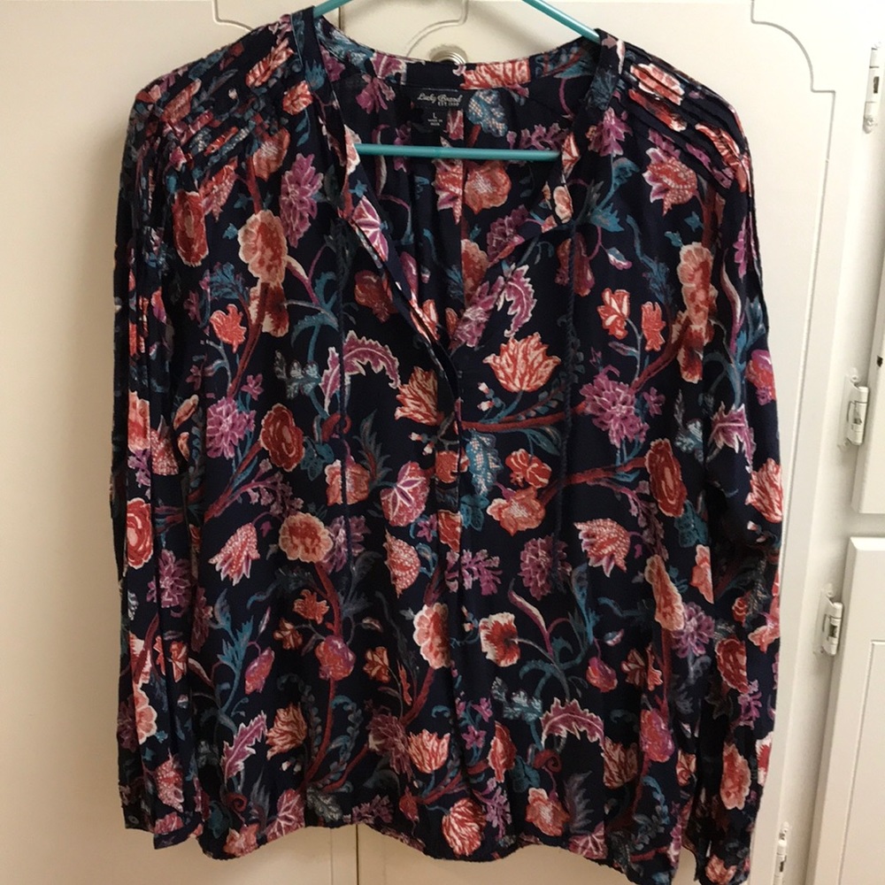 Lucky Brand peasant top